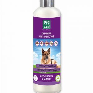 Shampoo Anti-insectos con Margosa, Geraniol y Lavandino para perros