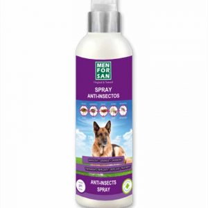 Spray Anti-insectos con Margosa, Geraniol y Lavandino para perros