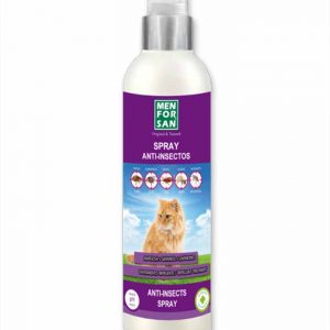 Spray Anti-insectos con Margosa, Geraniol y Lavandino para gatos